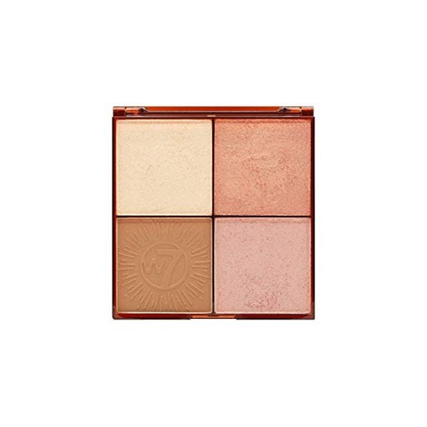 W7 Bronze Brilliance Bronze & Glow Bronzing Powder - Light/Medium