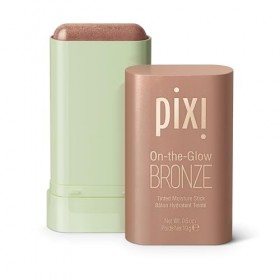 Pixi Beauty On-the-Glow Bronze | Teinte: SoftGlow | Stick Bronzant Hydratant pour Joues et Lèvres | Multistick au Ginseng, Al