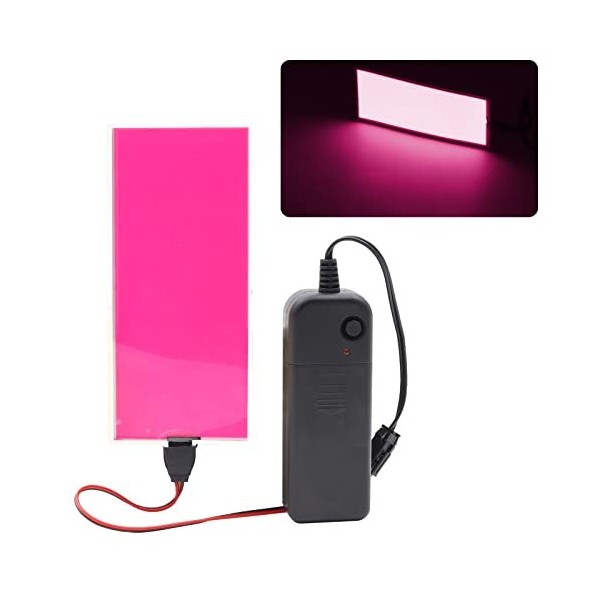 Film lumière froide 12 * 5cmEL un pour un - jaune Rose 