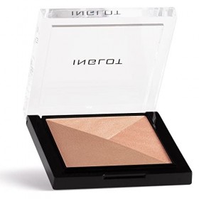 Inglot Poudre Bronzante & Illuminatrice Multicolour | pour Sculpter et Mettre en Valeur le Visage | Fini Lisse et Uniforme | 