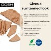 GOSH Bronzing Powder vegan I bronzer for sun-kissed skin I fragrance-free powder for a healthy and natural bronze glow