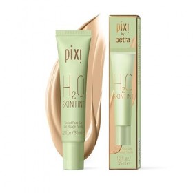 Pixi Beauty H2O SkinTint | Gel Teinté Hydratant | Texture Légère et Résistante à l’Eau | Unifie le Teint et Réduit les Rougeu