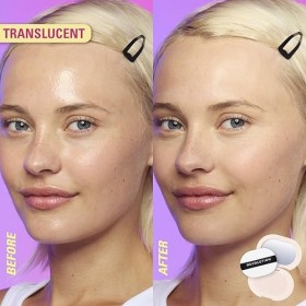 Revolution Powder Pops Instant Blur Setting Powder, Poudre Fixante Effet Airbrush Inspirée de la K-Beauty, Lisse la Peau et A