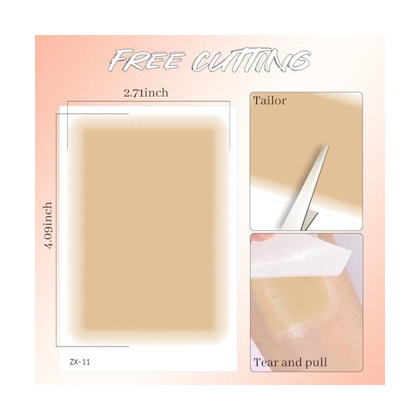 Prreal 8Pcs Tattoo Cover Up Patch, Natural Looking Cover up Tattoos and Scar Tattoo Pflaster, Waterproof, Invisible Body Conc