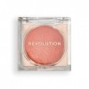 Revolution, Beam Bright Blush, Blush Poudre Facile à Estomper & Modulable, Effet Lumière pour Joues Radieuses, Végan & Sans C
