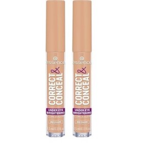 Essence Cosmetics Correct et Conceal Under Eye Brightening Concealer Anti-Cernes, Éclaircissant, Correction des Couleurs, Nat