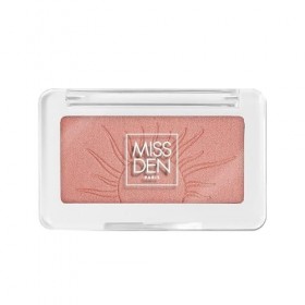 MISS DEN - Blush Lumière - 2-en-1 Blush & Illuminateur - Effet Coup dEclat - Teinte 648 Lovely Rose