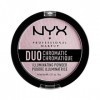NYX Professional Makeup Enlumineur - Poudre illuminatrice Duo Chromatic - Lavender Steel