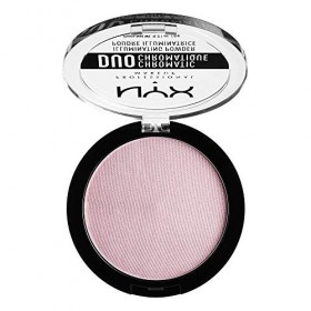 NYX Professional Makeup Enlumineur - Poudre illuminatrice Duo Chromatic - Lavender Steel