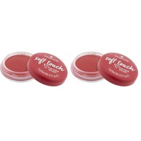 essence soft touch mousse blush, résultat instantané, naturel, mat 5g Lot de 2 