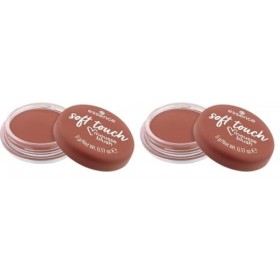essence soft touch mousse blush, résultat instantané, naturel, mat 5g Lot de 2 