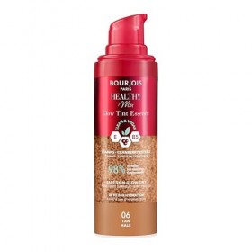 Bourjois Healthy Mix, 05 Foncé, Glow Tint Essence, Effet peau nue, Fini éclatant, Hydratant teinté à la texture fraîche et lé