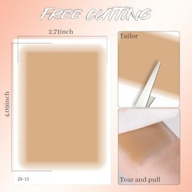 Prreal 8 pièces Patch de Couverture de Tatouage, Aspect Naturel Couvre Tatouages et Cicatrices Patch Tatouage, Imperméable, C