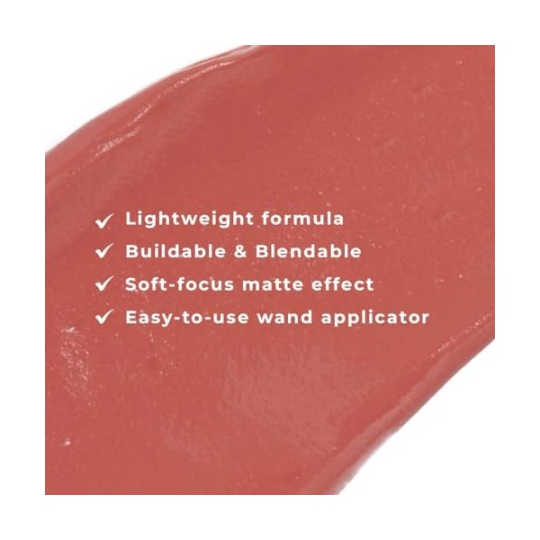 Revolution Pro- Iconic Matte Cream Blush- Wand Stripped Pink | Lightweight formula |Buildable & Blendable |Soft-focus matte e