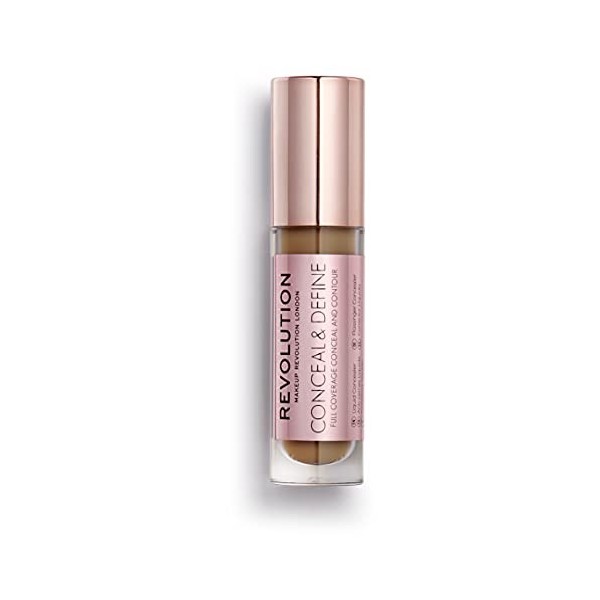 Makeup Revolution, Conceal & define, Anti-Cernes, C13.5, 4ml