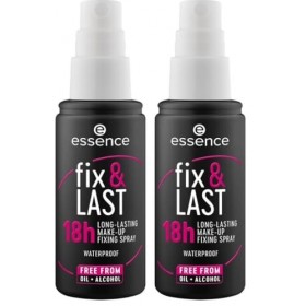 Essence - Spray Fixateur de Maquillage Fix & Last 18h Lot de 2 