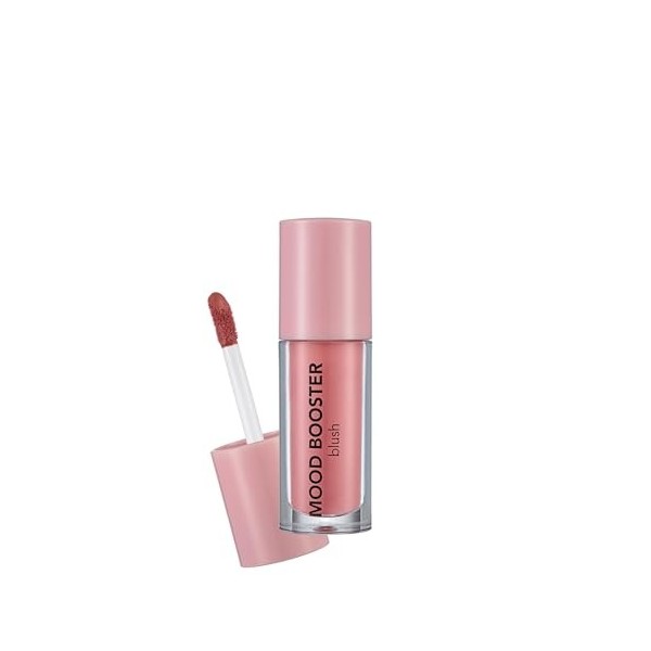 FLORMAR Mood Booster Blush Liquide – Blush Crème Longue Tenue pour un Teint Lumineux – Texture Légère et Éclat Naturel – Hydr