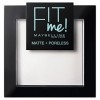 Maybelline New-York - Poudre Compacte Fit Me Matte & Poreless - Peaux normales à grasses - 90 Teinte Universelle - 9 g - Lot 