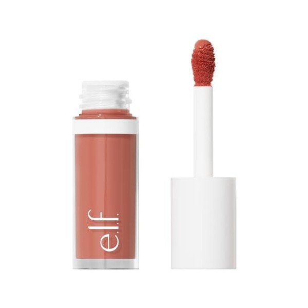 e.l.f. Camo Liquid Blush, fard à joues liquide longue durée, pour une couleur hautement pigmentée, assure une finition douce,
