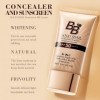HOUSN BB Creme 9-en-1 SPF 50+, CC Crème Teint Parfait avec Escargot Doré, Base de Maquillage, Anti-Imperfections & Protection