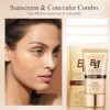 BB Crème 9 en 1 Perfecteur Teint, SPF 50+, Soin Visage Unifiant avec Protection UV Élevée, Anti-Imperfections & Protection So