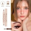 Stylo Freckles & Eyeliner 2-en-1 - Taches de rousseur irrégulières naturelles à 6 points, Pointe Eponge Précise, Tenue 24h et