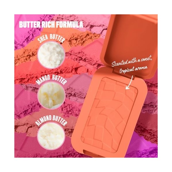 NYX PROFESSIONAL MAKEUP - Blush en Poudre, enrichi en beurre de mangue, beurre damande & beure de karité - Texture Fondante