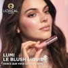 LOréal Paris - Blush Liquide Pigmentation Intense - Lumi Blush - Texture Légère pour un Effet Seconde Peau - Intensité Modul