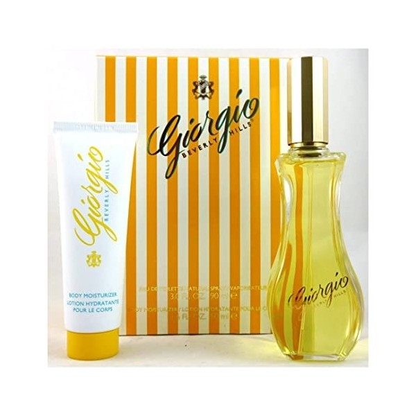 Giorgio Beverly Hills Set de Vaporisateur eau de toilette 90 ml + Lotion hydratante pour le corps 50 ml