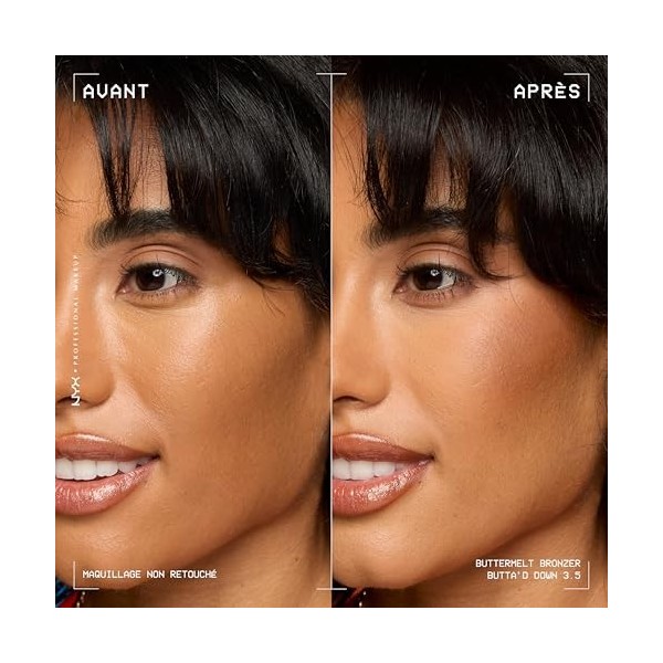 Nyx Professional Makeup - Bronzeur Poudre Compacte - Teint Hâlé Jusquà 12H Sans Transfert - Idéal Toutes Carnations - Formul