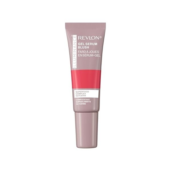 Revlon Illuminance Gel Sérum Blush, Joue Visiblement Repulpée, Fini Lumineux et Hydratation Toute la Journée, 120 Striking Ro