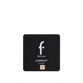 Flormar Compact Powder – Maquillage & Fond De Teint Powder Matifiante Visage, Texture Crémeuse, Fini Naturel, Haute Couvrance