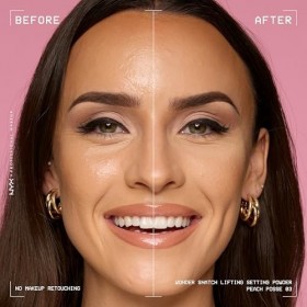 NYX Professional Makeup Wonder Snatch Powder – Poudre libre fixatrice – Fini mat doux – Tenue 16H Sans Effet plâtre – Texture