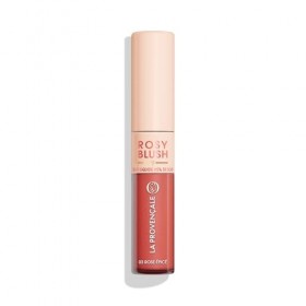 La Provençale Bio - Rosy Blush - Blush Liquide Hydratant Longue Tenue - Enrichi en Vitamine E - Teint Frais & Lumineux - Tein