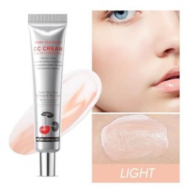 CC Cream - Crème Correctrice de Teint Maquillage Coréen SPF 25, Hydratant Teinté Léger et Correcteur, Tenue Longue pour un Éc