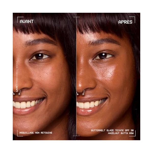 NYX Professional Makeup - Fond de Teint Hydratant SPF30 - Tenue Longue Durée Jusquà 12h - 93% dIngrédients Soin - Formule V