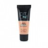 Maybelline New-York - Fond de teint Fluide Fit Me Matte & Poreless - Peaux normales à grasses - Teinte : 242 Miel Clair - 30 