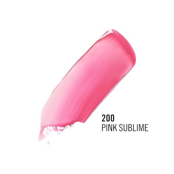 Rimmel Multi-Tasker Jelly Crush, Blush et Encre À Lèvres – Avec Niacinamide – Hydratant – Longue Tenue, 200 Pink Sublime