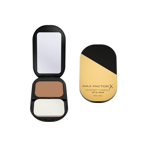 NOVA ENGEL Facefinity Compact Base De Maquillaje Recargable Spf20 007-Bronze 10 Gr