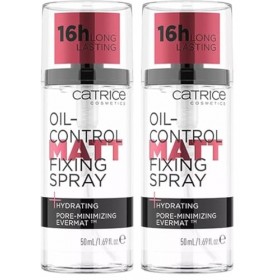 Catrice Oil-Control Spray Fijador Matificante Lot de 2 
