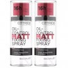 Catrice Oil-Control Spray Fijador Matificante Lot de 2 