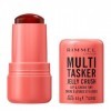 Rimmel Multi-Tasker Jelly Crush, Blush et Encre À Lèvres – Avec Niacinamide – Hydratant – Longue Tenue, 300 Peachy Punch