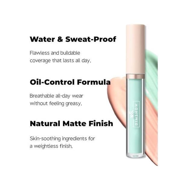 JasCherry 4 Couleur Correcteur Liquide Couvrant Complet Pour Les Yeux Affronter, Couvre Les Cernes et Les Taches Maquillage à