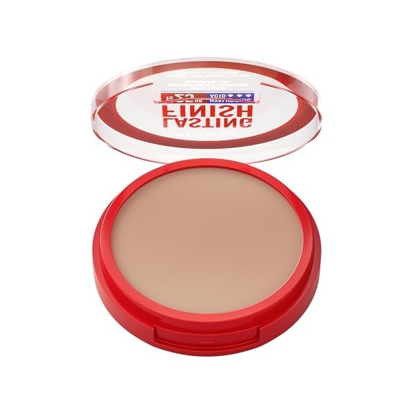 Rimmel Lasting Finish, 005 Ivory, Fond de Teint Compact, Fini Flouté, Fini Mat, Couvrance Totale, SPF20, Formule Vegan, 7g