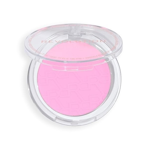 Revolution Blusher Reloaded, Effet Aérographe, Blush Modulable, Fini Mat Doux, Blush Quotidien, Vegan & Sans Cruauté, Future
