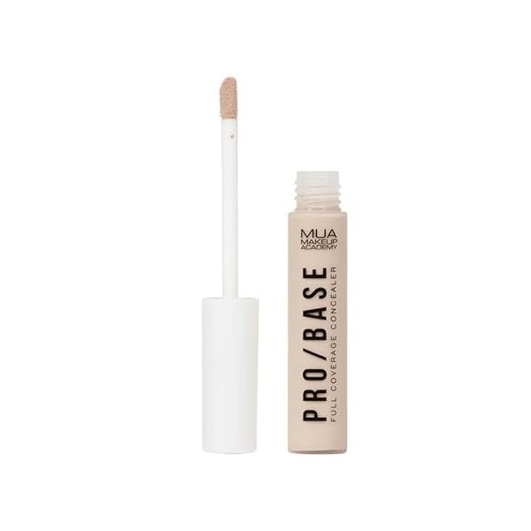 MUA Makeup Academy Pro/Base Correcteur de teint à couverture complète, léger et durable, teinte 102, 9,5 g – Végétalien et s