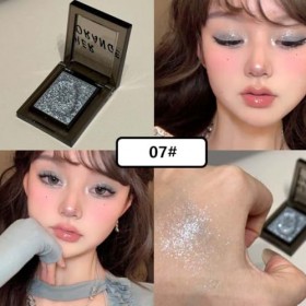 KARLOR Yeux Glitter Makeup Ombre à paupières couleur unique scintillante smoky makeup highlighter paillettes crémeuse paillet