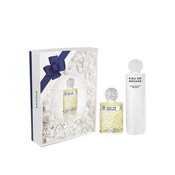 Coffret 2 Produits Eau De Rochas Eau De Toilette 220ml / Body Lotion 500ml