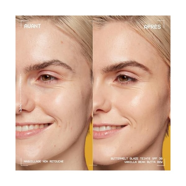 NYX Professional Makeup - Fond de Teint Hydratant SPF30 - Tenue Longue Durée Jusquà 12h - 93% dIngrédients Soin - Formule V