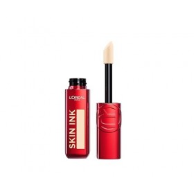 LOréal Paris - Encre de Teint Skin Ink - Fond de teint correcteur à la couvrance modulable - Tenue Semi-Permanente - Fini Na